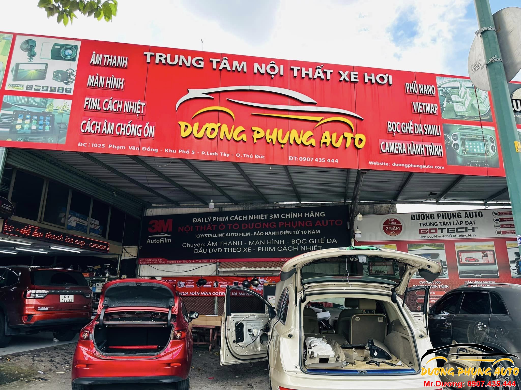 Dán phim cách nhiệt CLASSIS tại Dương Phụng Auto