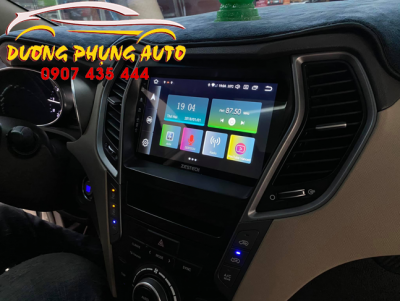 màn hinh android  zestech z800 pro xe hyundai santafe quận thủ đức