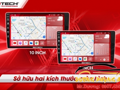 Màn hình Android Gotech GTP4 Plus tại Thủ Đức