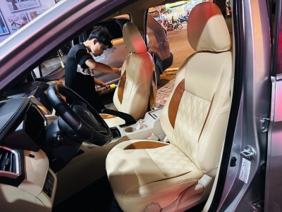 Bọc ghế da cho xe Xpander 2018