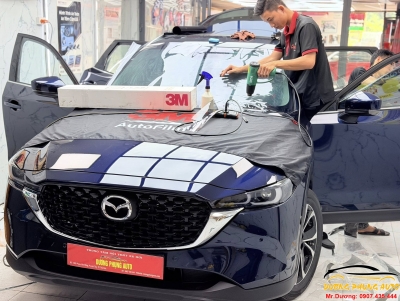 Dán phim cách nhiệt 3M Crystalline pro cho xe Mazda CX5