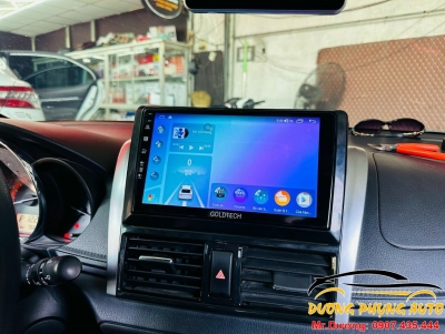 Lắp màng hình android cho xe toyota yaris