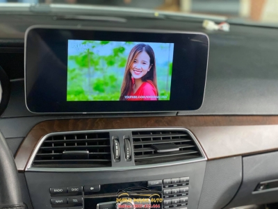 màn hình android xe mercedes 250