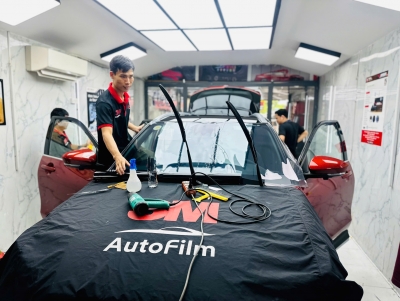 Dán phim cách nhiệt 3M PLK mới nhất 2025 tại thủ đức