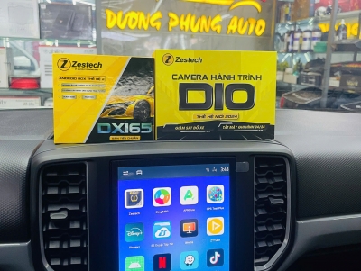 Android Box Zestech DX165 cho xe Ford Ranger XLS 2024