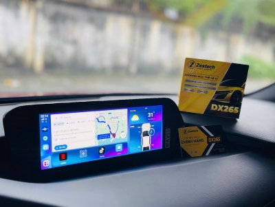 Lắp đặt android box Zestech DX265 cho xe Mazda3 tại thủ đức