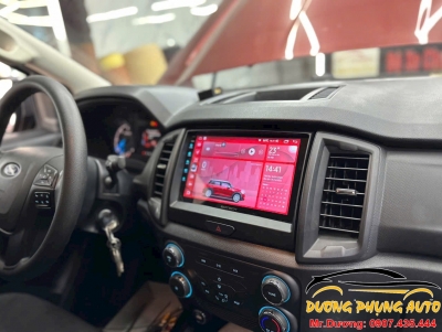 Lắp màng hình dvd android cho xe ford rangger 2019 tại thủ đức