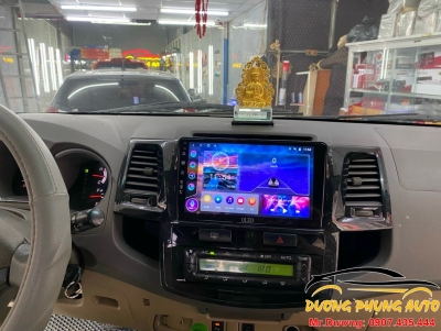  Lắp hình android cho xe toyota fortuner 2013