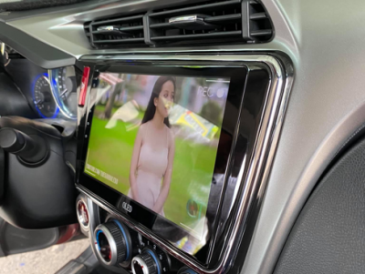 gắn màn hình android oled c2  cho xe city 2016 tại dương phụng auto