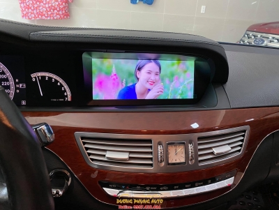 màn hình android xe mercedes S300 quận thủ đức