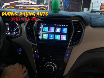 màn hinh android  zestech z800 pro xe hyundai santafe 2017