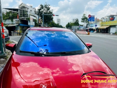 Dán phim cách nhiệt đổi màu trên xe Vinfats Vf5  tại thủ đức