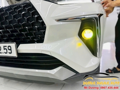 Lên bi gầm A9 pro laser cho xe Toyota Veloz tại thủ đức