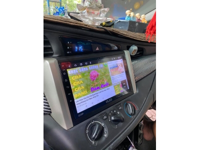 màn hình android oled cho xe toyota innova