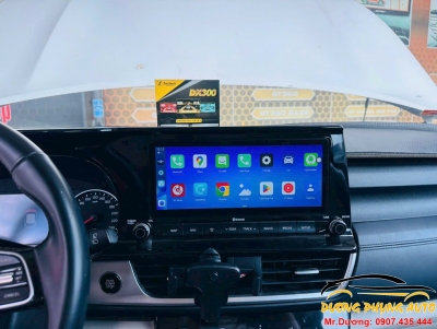 Lắp android box cho xe kia seltos 