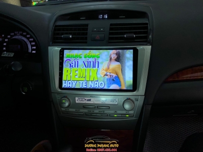 màn hình android oled xe toyota camry 2007