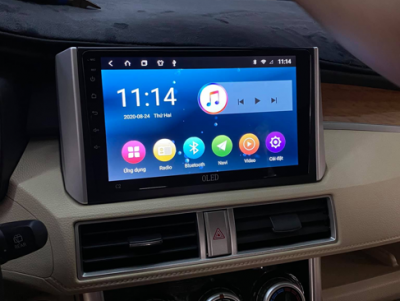 màn hình dvd android oled c2 xe mitsubishi xpander 2020