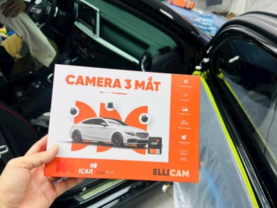 Lắp Đặt Camera 3 Mắt ICAR ELLICAM V5 Premium Cho Xe Kia K3
