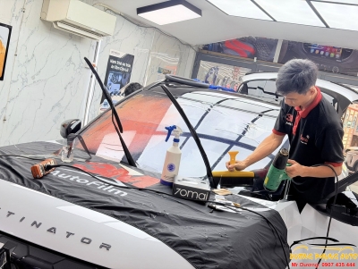 Dán phim cách nhiệt xe Mitsubishi Destinator tại Thủ Đức