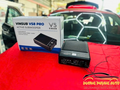 VinSub Vs8 Pro lắp trên xe Huyndai Kona