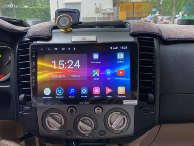 màn hình android kovar t1 cho xe ford everest 2009