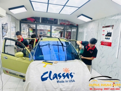 Dán Phim Cách Nhiệt Đổi Màu Cho Xe Chevrolet Spark ở Thủ Đức