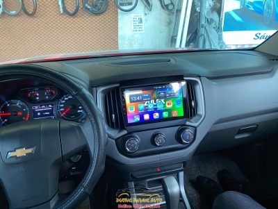 màn hình android zulex cho xe chevrolet colorado 2020