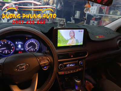lắp đặt màn hình oled c8 cho xe hyundai kona 2020 tại dương phụng auto