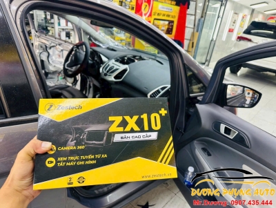 Màn hình Android Zestech ZX10+ tích hợp camera 360° được lắp trên xe FORD Ecosport