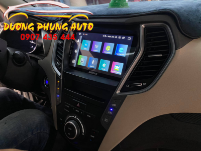 màn hình android zestech z800 pro cho xe hyundai santafe 2018