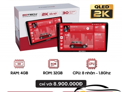 Màn hình Android GOTECH GT2K ở Miền Nam