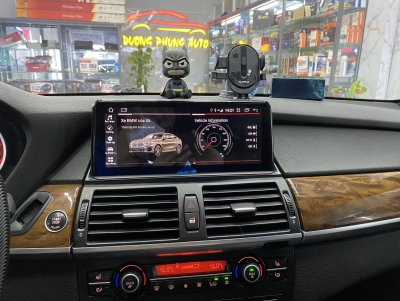 màn hình android xe BMW X6 2008