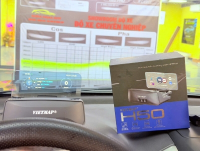 HUD vietmap H50 màn hình hiển thị 