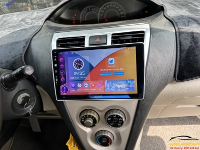 màn hình android cho xe toyota vios 2007-2013