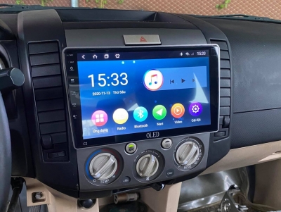 màn hình android cho xe ford everes 