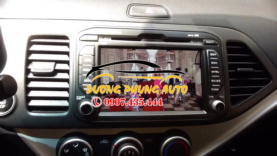 Màn hình Dvd dùng cho xe Kia Morning chất lượng cao