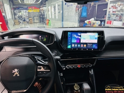 Màn hình android Zestech ZX10 phiên bản giới hạn lắp trên xe peugeot 2008