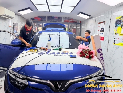 Dán phim cách nhiệt cho xe vinfast vf8