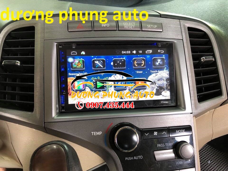 Màn hình dvd android cho xe venza 2009