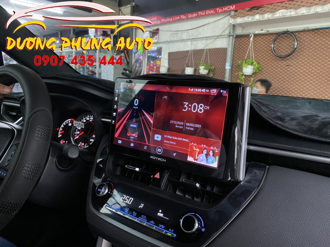màn hình android gotech gt10 xe hyundai accent 2021