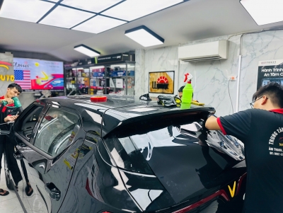 Dán phim cách nhiệt xe Vinfast Herio Green Tại Thủ Đức