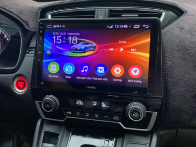 màn hình android oled pro xe honda civic 2021