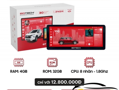 Màn hình Android GOTECH GT12.3i ở Thủ Đức