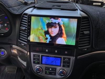 màn hình android zulex cho xe hyundai satafe 2008-2013