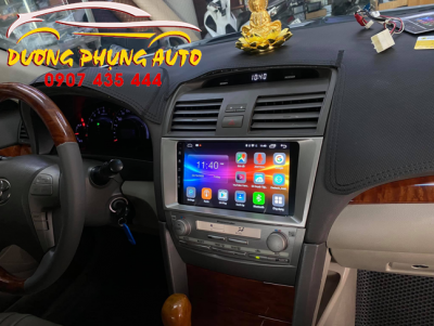 lắp màn hình zestech xe toyota camry quận thủ đức