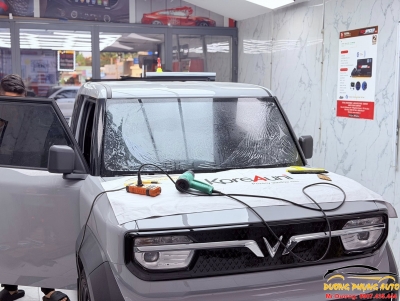 Dán phim cách nhiệt koreauni xe Vinfast VF3