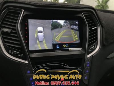 camera 360 owin 3D cho xe hyundai santafe