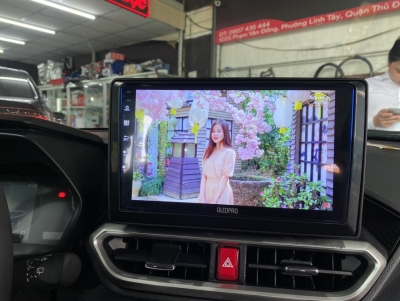 màn hình dvd android xe toyota raize 2022