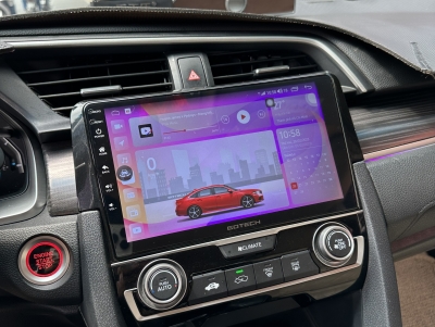 màn hình android gotech xe honda civic 2020